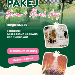 PAKEJ DEWAN + RUMAH ARIF